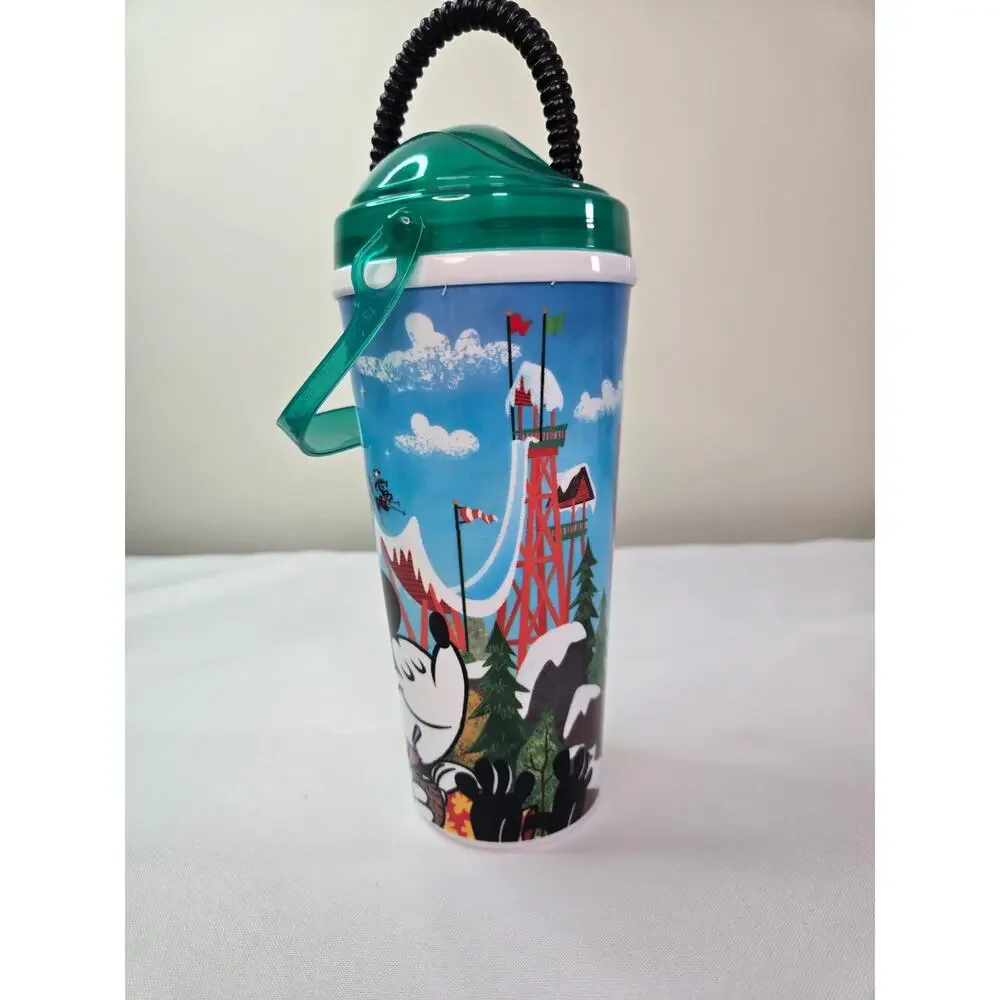Disney World 50th Anniversary Typhoon Lagoon Refillable Mug Mickey Donald Duck